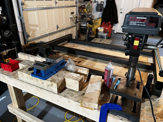 Factory Workshop on a Workbench