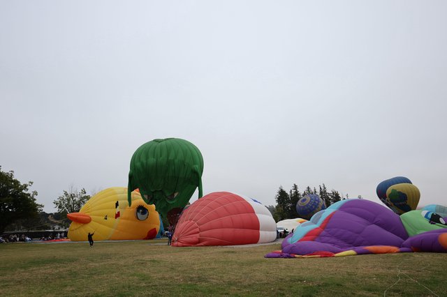 Whimsical Hot Air Balloons Inflate at Sonoma County Classic
