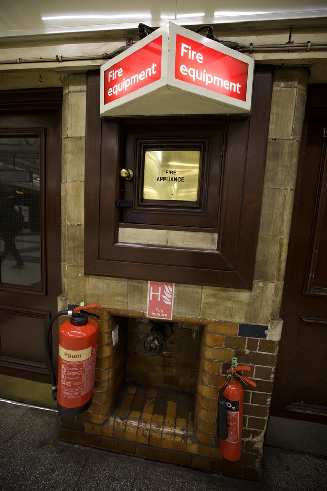 Fire Safety Equipment Station in London Building