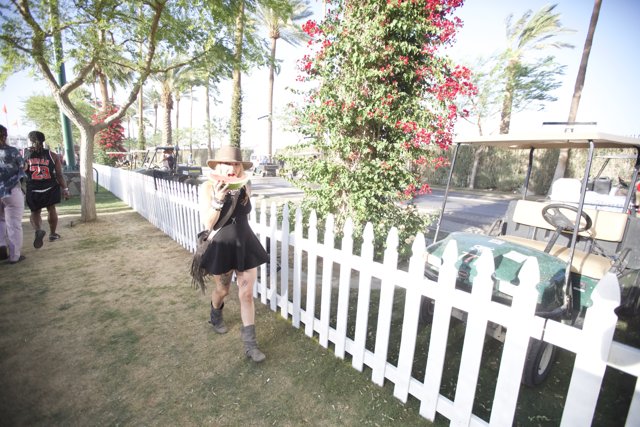 Strolling by the White Picket Fence