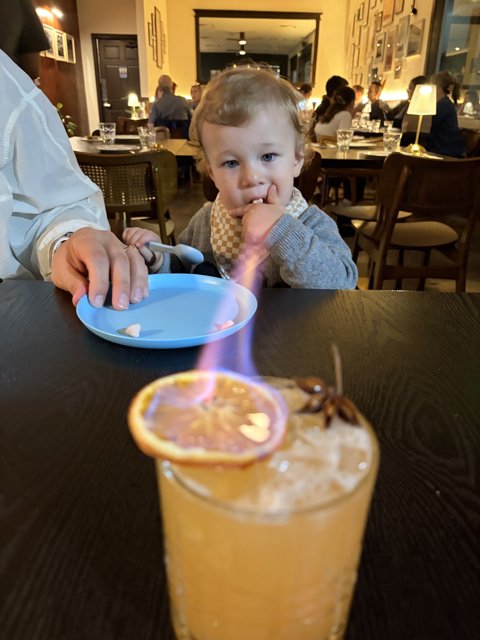 A Curious Evening at the Cafe