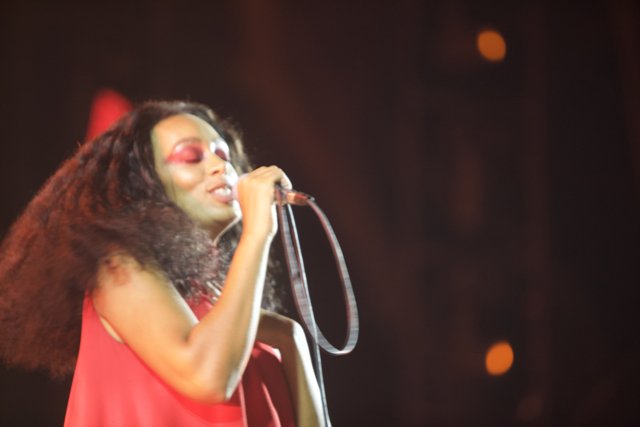 Solange's Electrifying Solo Performance