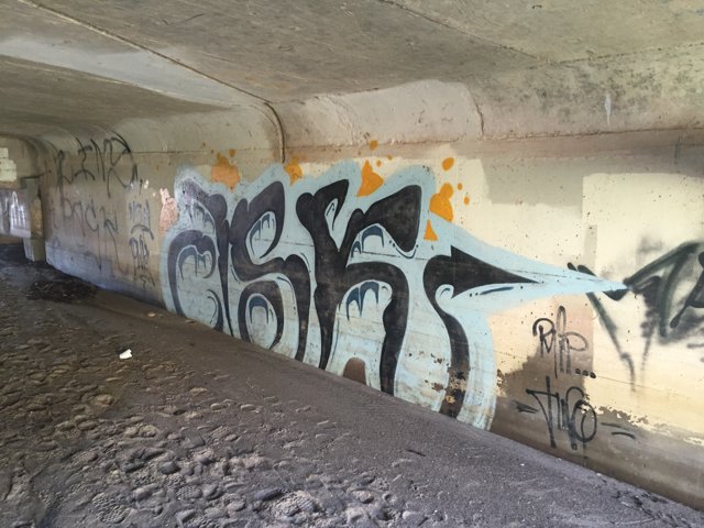Abandoned Tunnel Graffiti