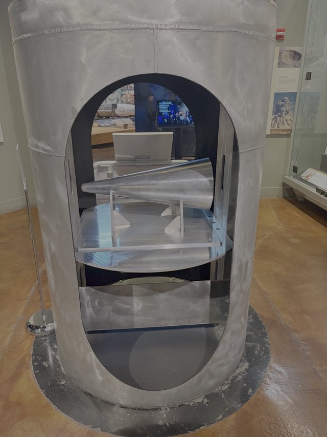 Cross-Section Model Display in Museum Setting