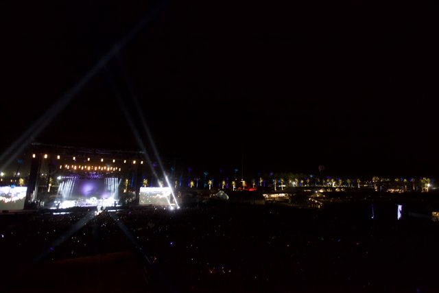 Shimmering Lights at Coachella Concert