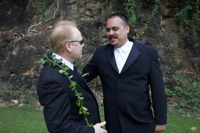 Formal Attire for a Hawaiian Wedding