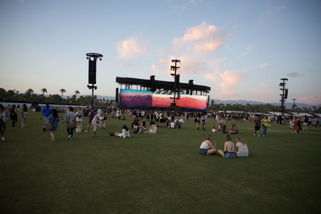 Sundown Serenity at Coachella 2024
