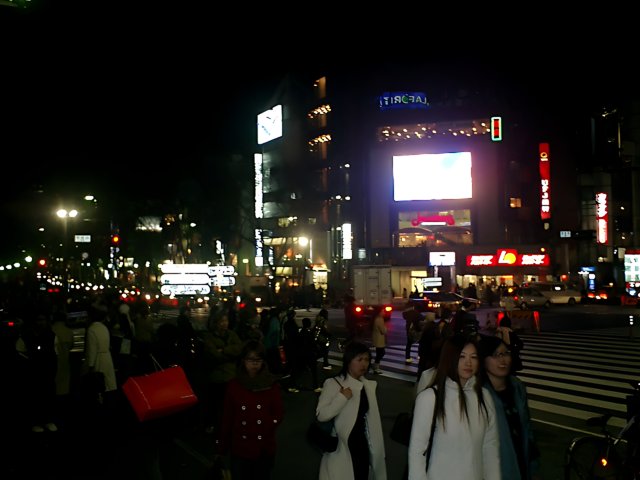Night-time Walk in Tokyo's Metropolis