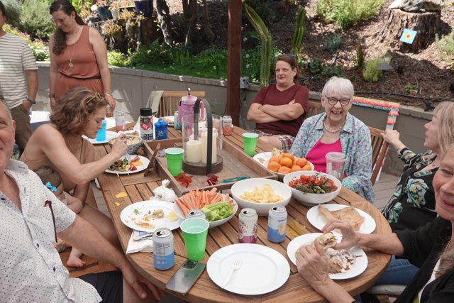 An Afternoon Feast with Friends