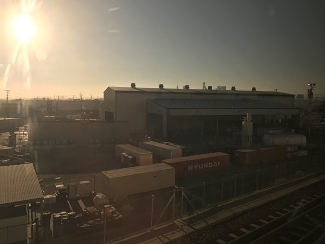 Shining Sun Over Terminal Factory