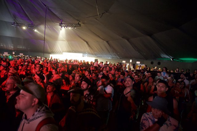 Electric Atmosphere: Night Under the Tents at Coachella 2024