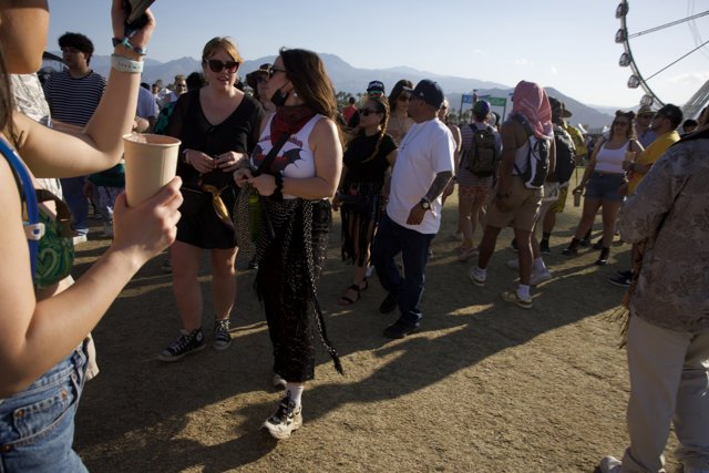 Vibrant Coachella Afternoon - Festival Fashion and Fun