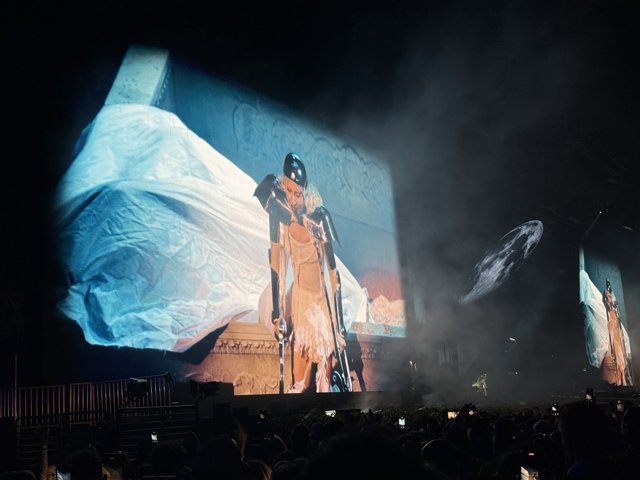 Enigmatic Performance Under the Stars