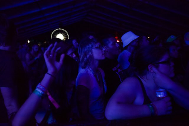 Crowd Goes Wild at Coachella Nightclub