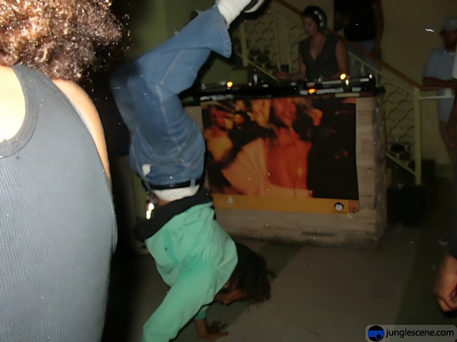 Handstand on the Dance Floor