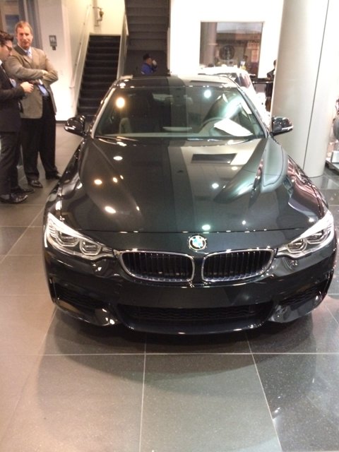The Sleek Black BMW