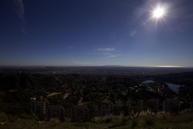 Sunny LA Skyline