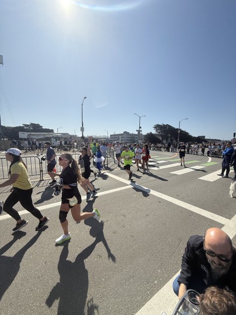 Morning Marathon in the City