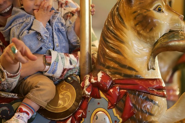 Carousel Charming: A Mother-Child Bonding at SF Zoo