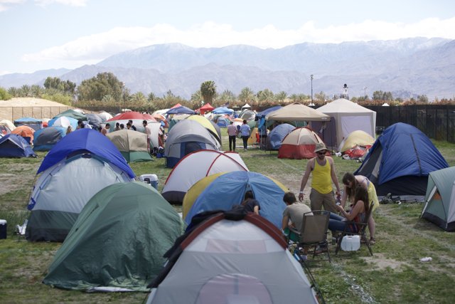 Camping in Coachella