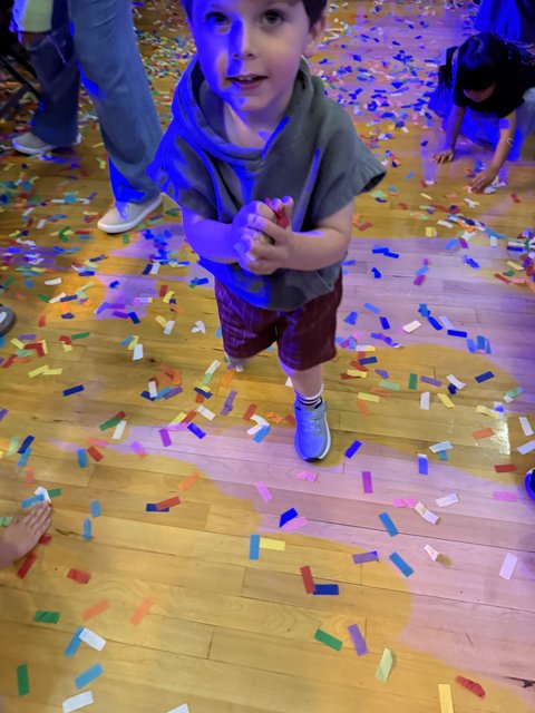 Playful Confetti Chaos