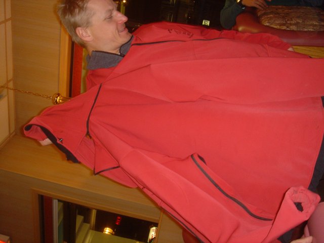 Fashionable Man with his Red Jacket