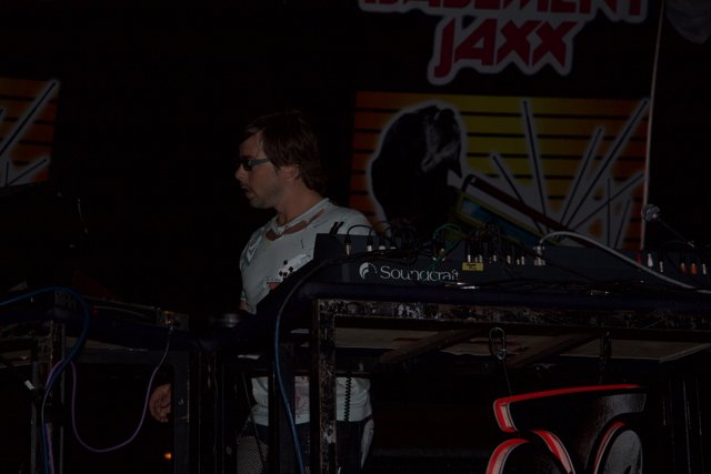 Keyboard Performance at Detour Concert