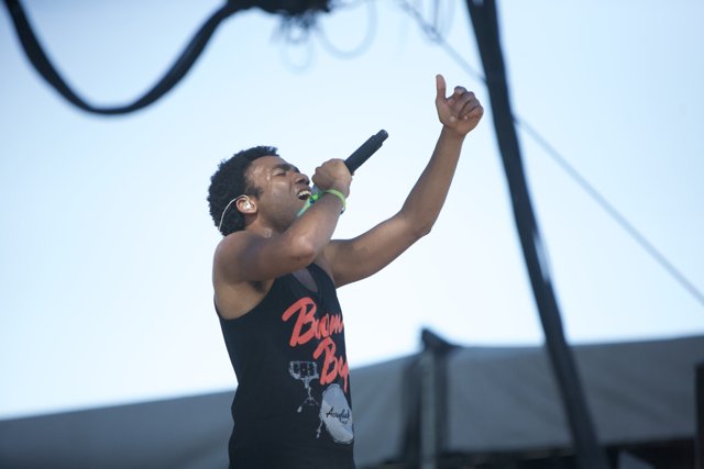 Donald Glover takes the stage at Coachella 2012