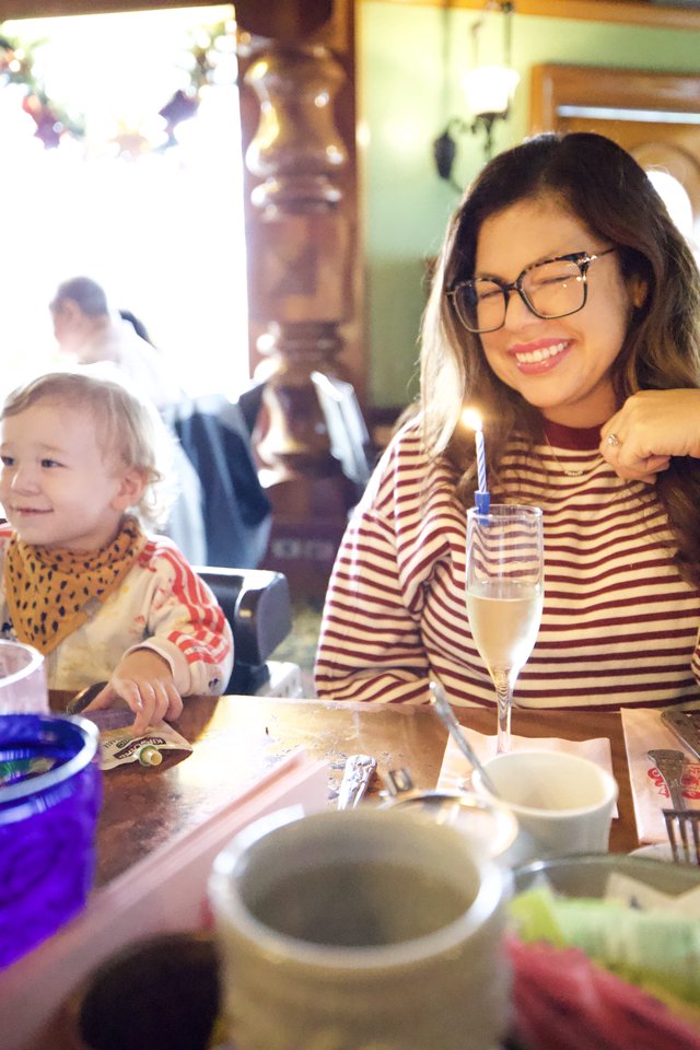 Birthday Celebration at Madonna Inn Restaurant