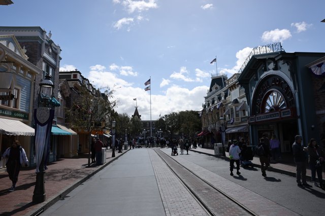 Exploring the Streets of Disneyland