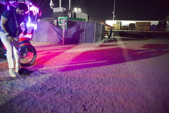 Night Riders: Illuminated Spins at Coachella 2024