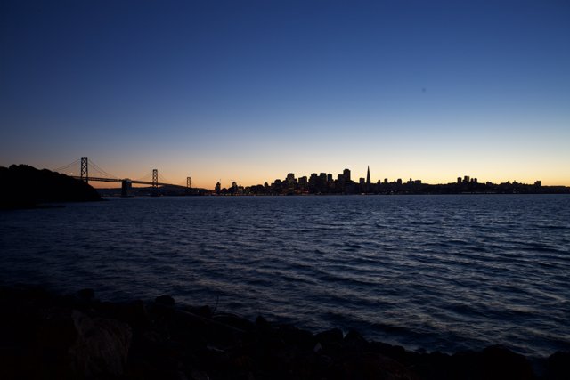 San Francisco Sunset over the Bay Bridge