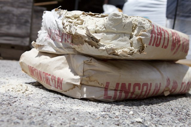 Abandoned Cement Bag