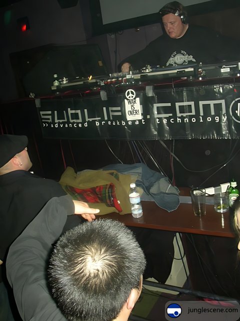 The DJ Hits the Club