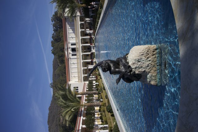 The Canine Sculpture at Villa Hacienda