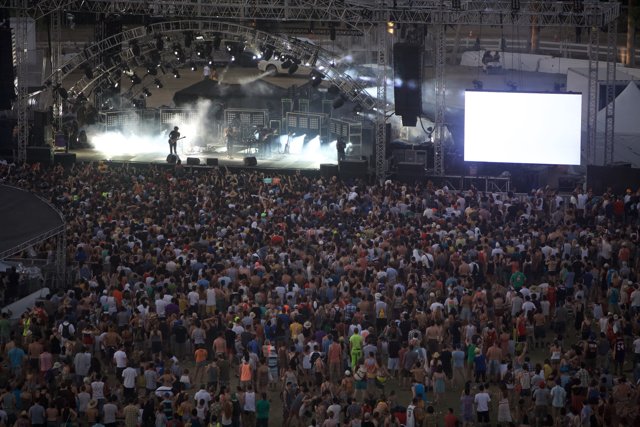 Electrifying Crowd at Coachella 2012