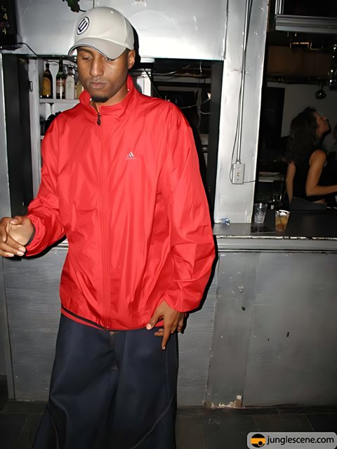 Red Jacket Man