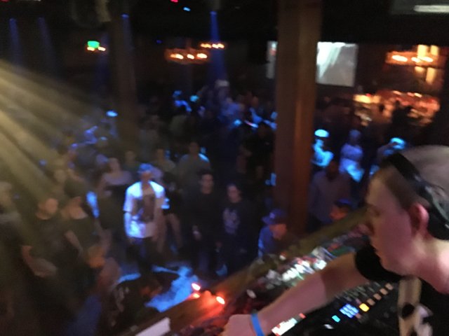 DJ Rocks the Nightclub