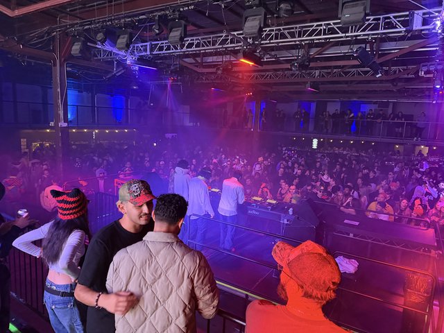 VIP View of Electronic Music Concert Event