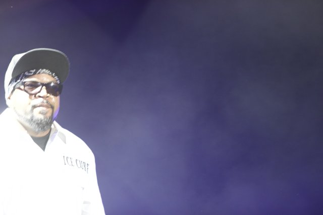 Ice Cube Rocks Coachella Stage in Signature Hat and Sunglasses