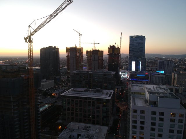Sunset in the Metropolis