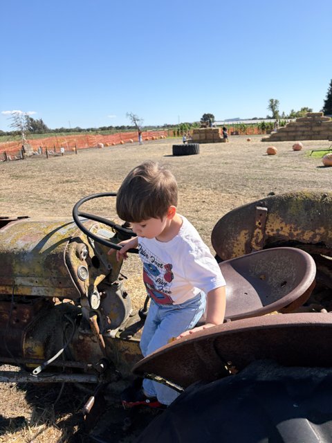 Exploring the Old Tractor