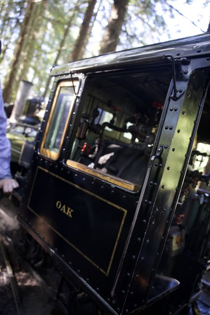 Journey Through Time: The Oak Steam Locomotive