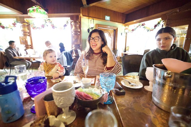 Family Dining at Madonna Inn Restaurant