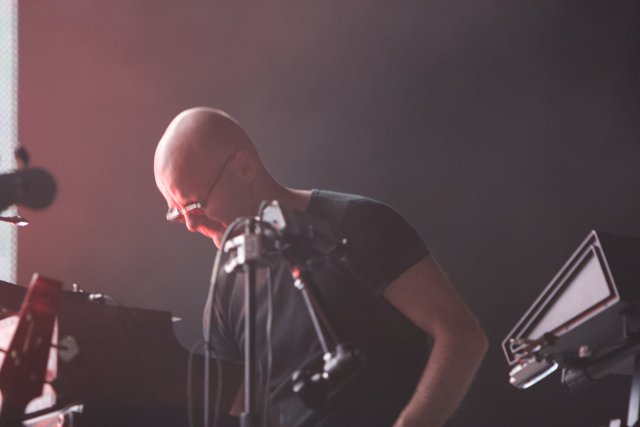 Bald Man with Glasses rocks Coachella with Keyboard Solo