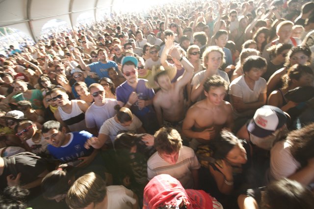 Party in the Crowd at Coachella 2008