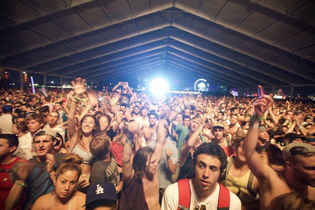 Coachella Concert Crowds