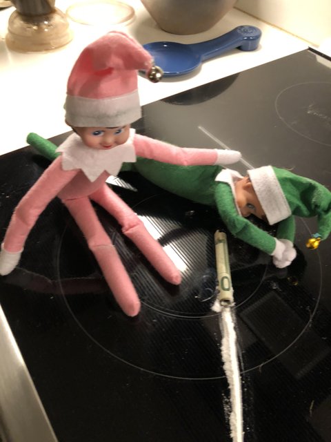 Mama E and the Mischievous Elf on the Shelf