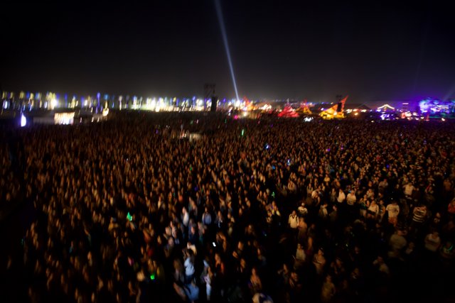 Coachella's Electrifying Night Crowd