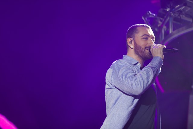 Sam Smith Rocks Out on Stage